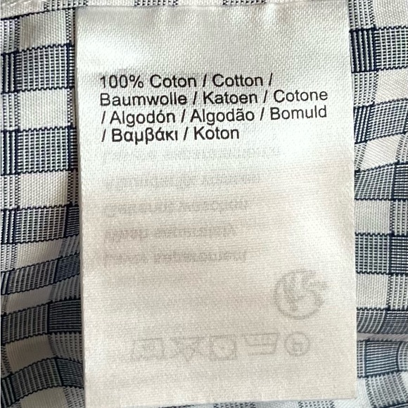 Lacoste Regular Fit Men’s Long Sleeve Button Up Dress Shirt Sz 15.5 - Picture 6 of 7